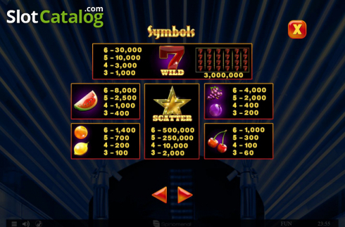 Скрин7. Penny Fruits Christmas Edition слот