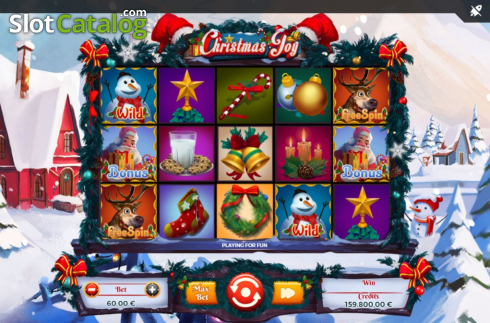 Скрин2. Christmas Joy (Spinmatic) слот