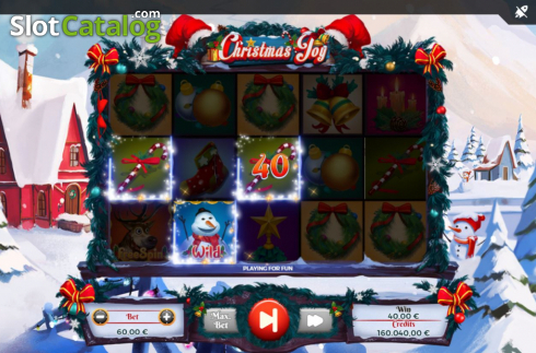 Скрин6. Christmas Joy (Spinmatic) слот