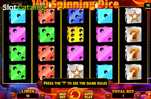 Скрин2. 100 Spinning Dice слот