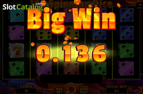 Скрин3. 100 Spinning Dice слот