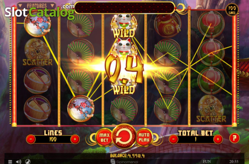 Скрин3. 88 Fortune Cats слот