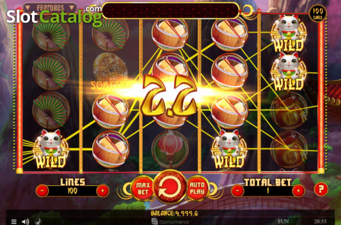 Скрин4. 88 Fortune Cats слот