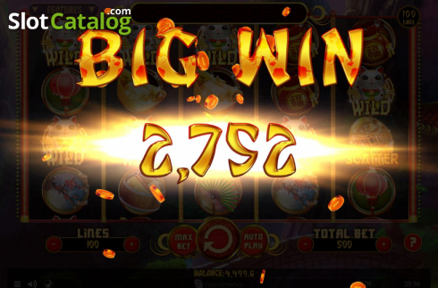 Скрин6. 88 Fortune Cats слот