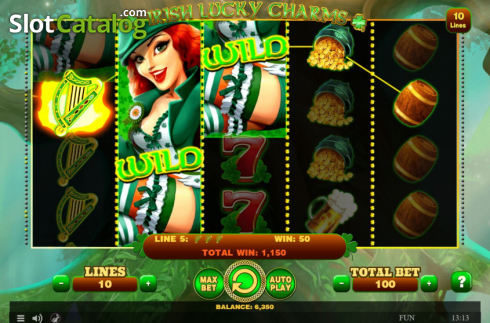 Скрин5. Irish Lucky Charms слот