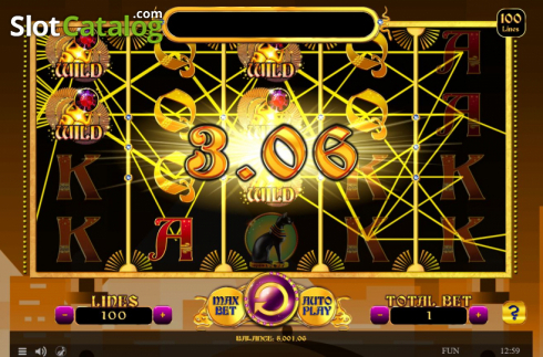 Скрин3. Ra's Treasures слот