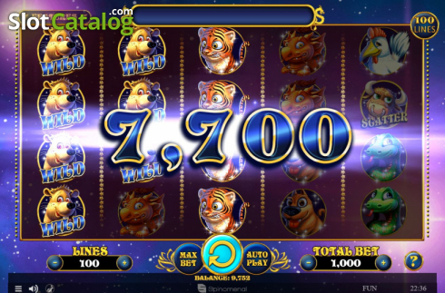Скрин7. Year of the Rat (Spinomenal) слот