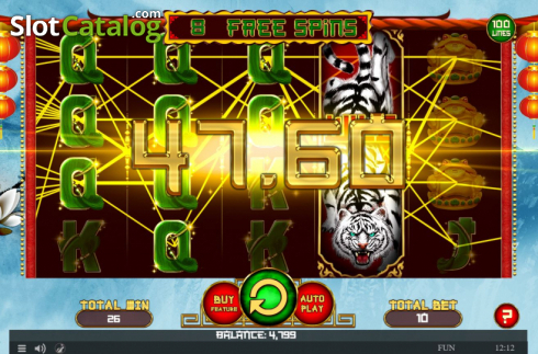 Скрин8. Tiger's Charms слот