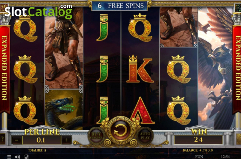 Скрин9. Story of Hercules Expanded Edition слот