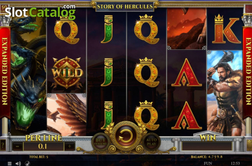 Скрин7. Story of Hercules Expanded Edition слот