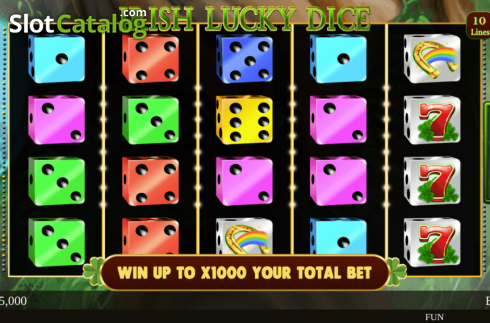 Скрин2. Irish Lucky Dice слот