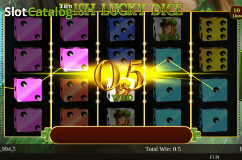 Скрин4. Irish Lucky Dice слот