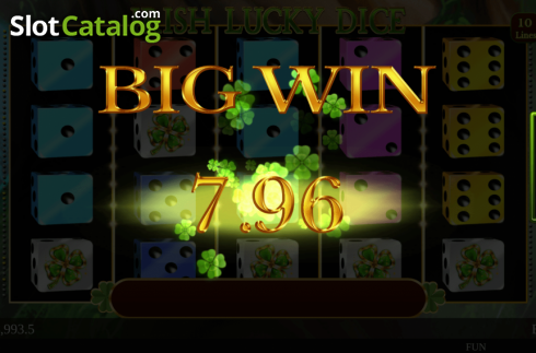 Скрин5. Irish Lucky Dice слот