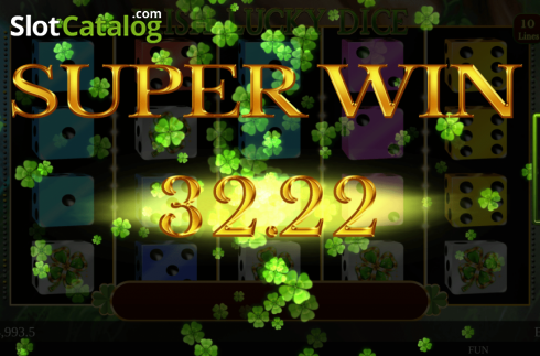 Скрин6. Irish Lucky Dice слот