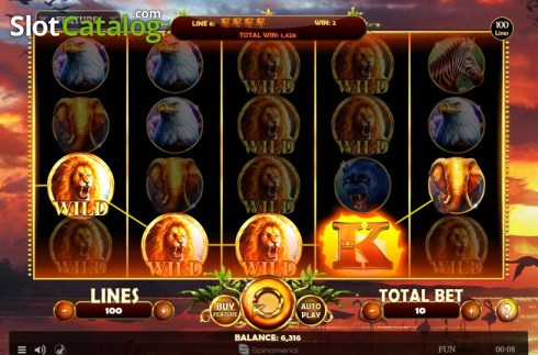 Скрин4. African Fortune слот