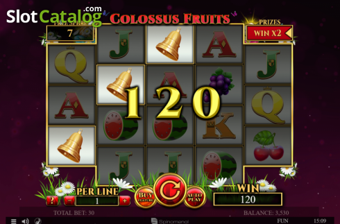 Скрин3. Colossus Fruits Easter Edition слот