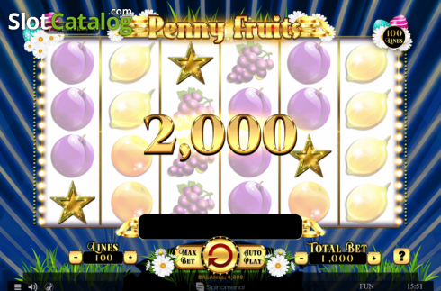 Скрин5. Penny Fruits Easter Edition слот