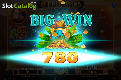Скрин6. Aztec Spell слот