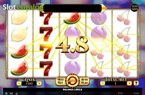 Скрин3. Penny Fruits Xtreme слот