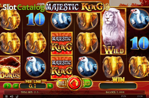 Скрин2. Majestic King Expanded Edition слот