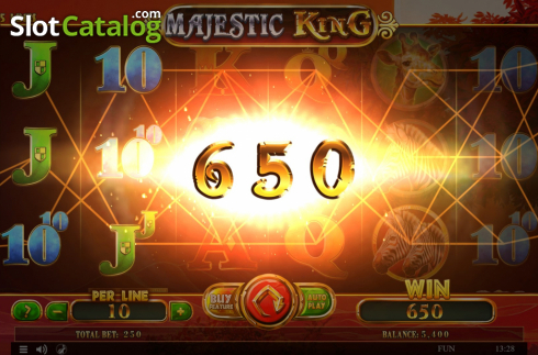 Скрин3. Majestic King Expanded Edition слот