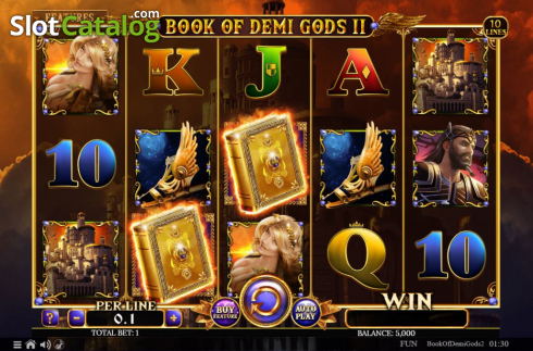 Скрин2. Book Of Demi Gods 2 слот