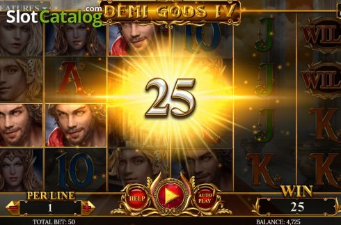 Скрин3. Demi Gods IV слот