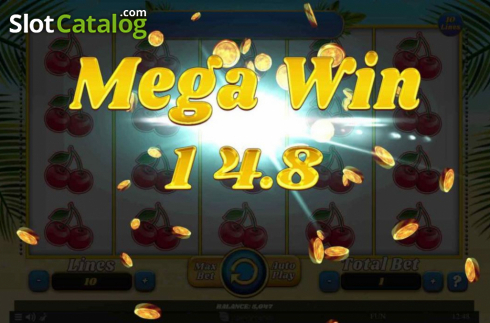 Скрин5. 100 Juicy Fruits слот