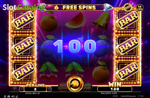 Скрин7. Book of Diamonds слот
