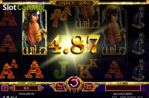 Скрин6. Nights of Egypt Expanded Edition слот