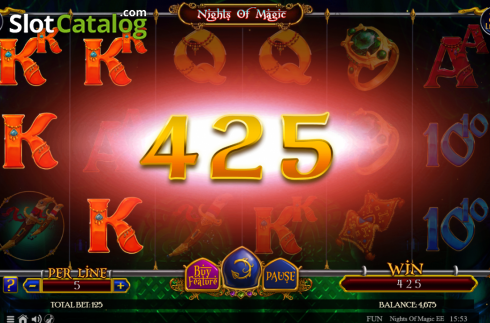 Скрин3. Nights of Magic Expanded Edition слот