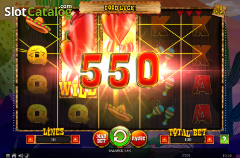 Скрин3. 100 Lucky Chilies слот