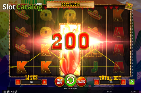 Скрин6. 100 Lucky Chilies слот
