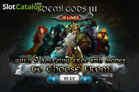 Скрин2. Demi Gods III 15 Lines слот