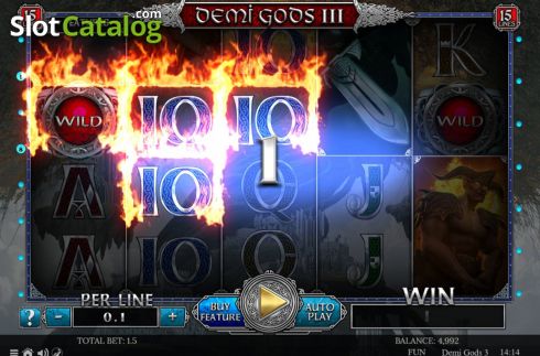Скрин4. Demi Gods III 15 Lines слот