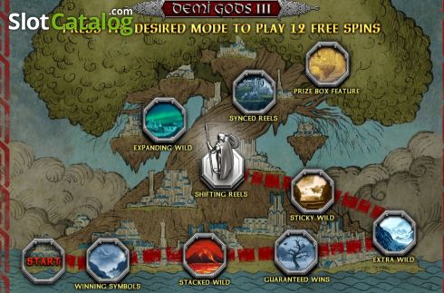 Скрин6. Demi Gods III 15 Lines слот