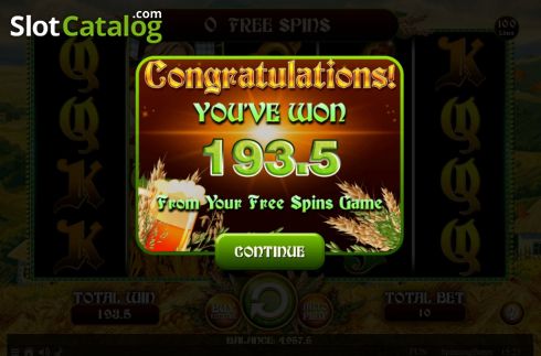 Скрин8. Spinning Beers слот