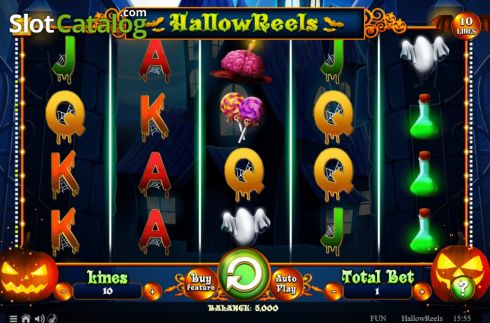 Скрин2. Hallow Reels слот