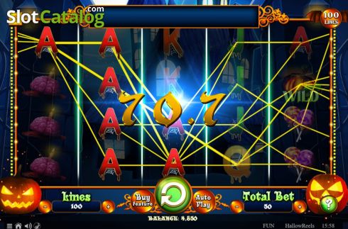 Скрин3. Hallow Reels слот