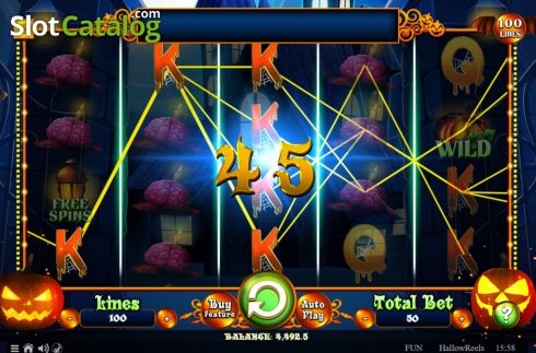 Скрин4. Hallow Reels слот
