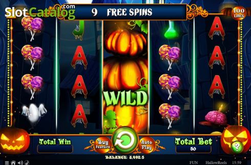 Скрин6. Hallow Reels слот