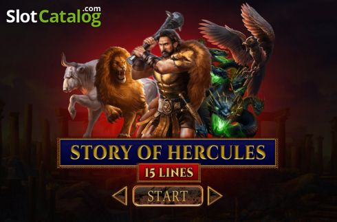 Скрин2. Story of Hercules 15 lines слот