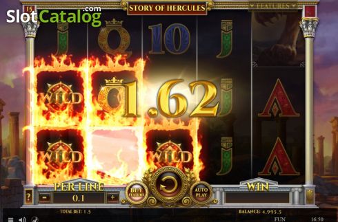 Скрин4. Story of Hercules 15 lines слот