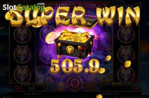 Скрин6. Kitsune's Scrolls слот