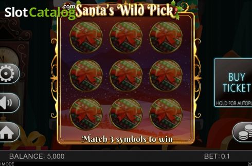 Скрин2. Santa's Wild Pick слот