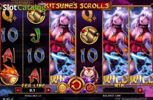 Скрин3. Kitsune's Scrolls Expanded Edition слот