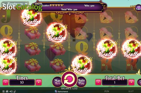 Скрин3. Valentines Fortune слот
