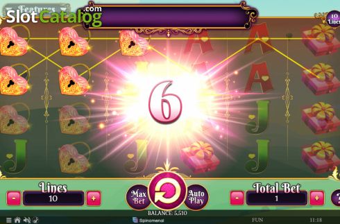 Скрин5. Valentines Fortune слот