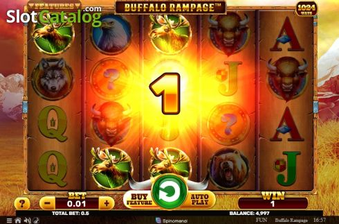 Скрин4. Buffalo Rampage слот