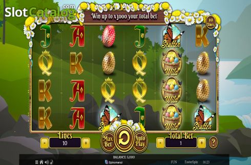 Скрин2. Easter Spin слот